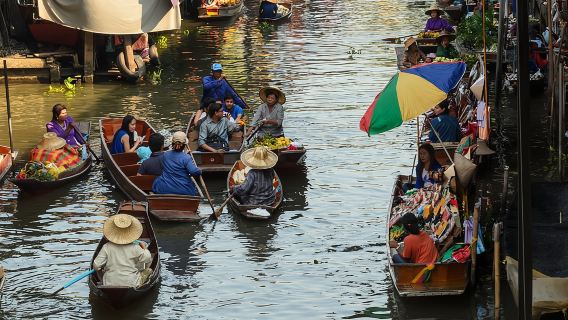 Private Excursion to Maeklong​ Railway and​ Floating Markets