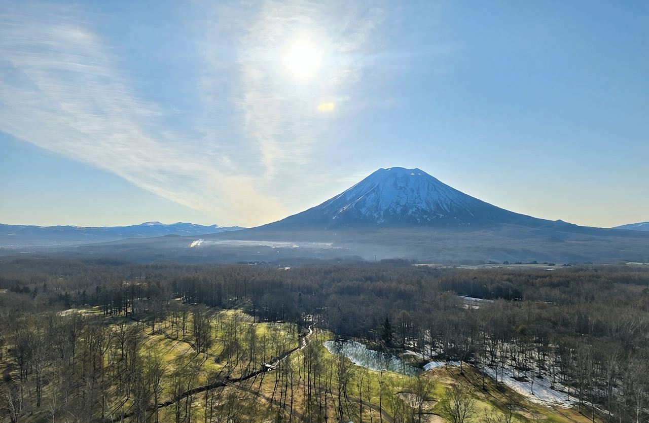 日本北海道羊蹄山-留壽都神社-浮見堂公園【北海道中文專車】