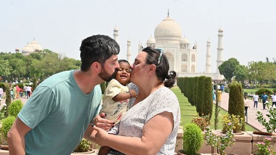 Von Agra aus – Taj Mahal, Agra Fort und mehr