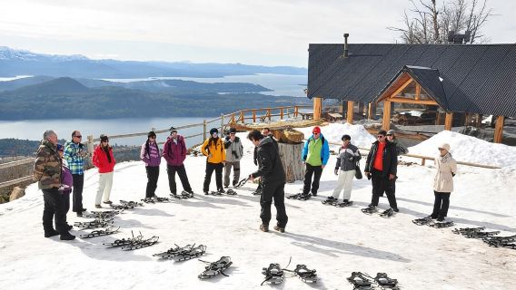 Bariloche: Refugio Extremo Encantado, raquetas de nieve y fondue