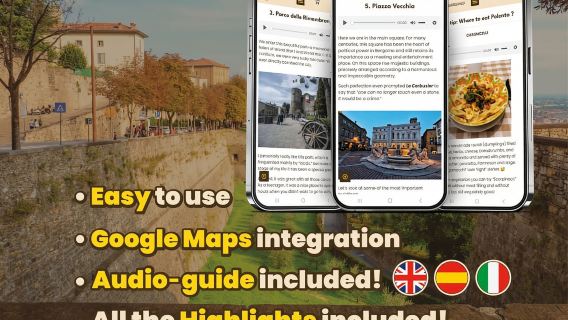 Bergamo: Digital Guide made by a Local for your walking tour