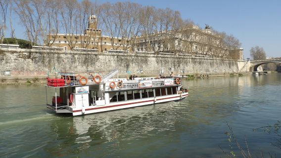 Castel Sant'Angelo, Ara Pacis & Perahu Hop-on Hop-off