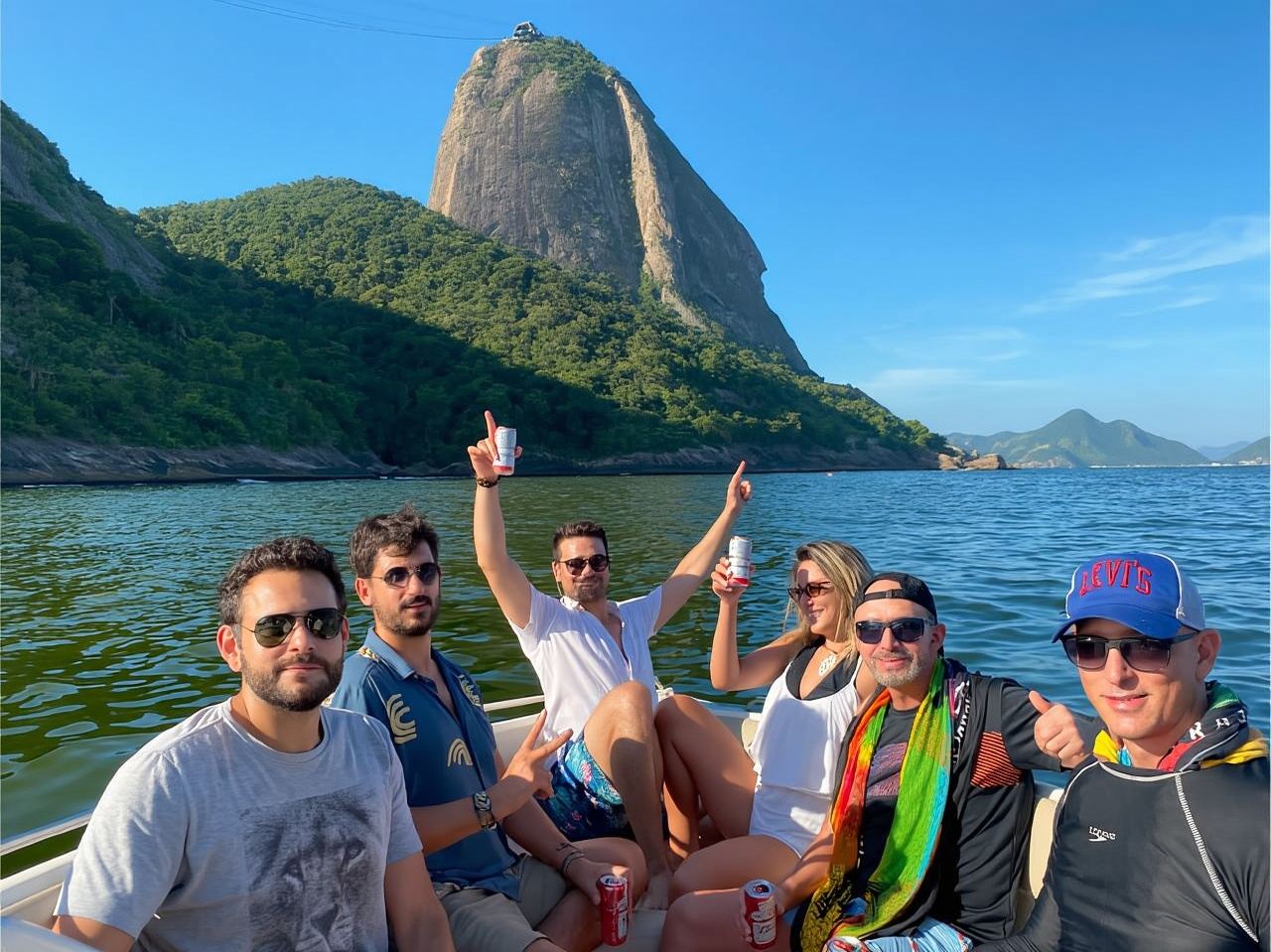 Rio de Janeiro: SpeedBoat Tour - Beach Tour with Beer