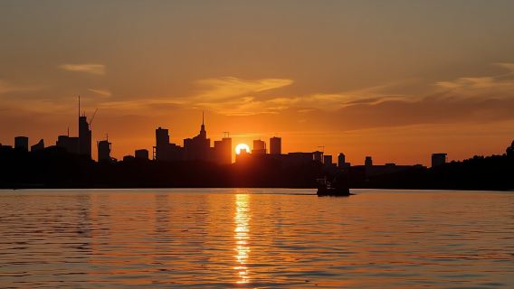 Vistula River Sunset Cruise with Prosecco