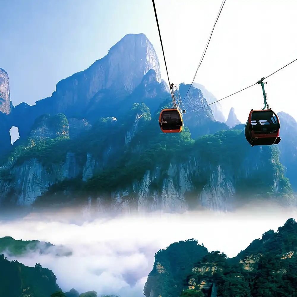 Zhangjiajie Chinese Group Tour: Tianmen Mountain National Forest