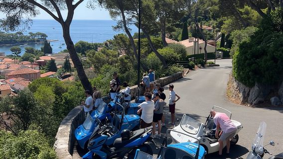 Nice: Panoramic French Riviera guided Tour by Open-Top Car