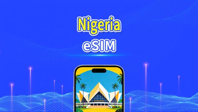 Nigeria eSIM | 4G | Tägliches/Gesamt-Datenpaket | 3–30 Tage | Abrechnung nach Kalendertagen | QR-Code