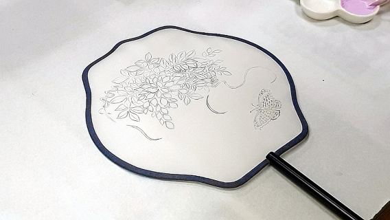 Korean Folk Painting Experience at Sun Moon Workshop