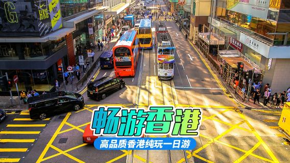 香港一日遊珠海走港珠澳大橋深圳出發太平山頂天星小輪維多利亞