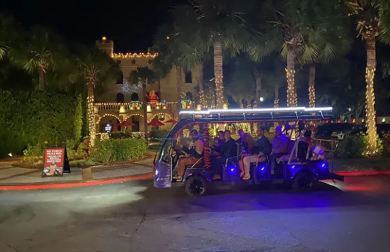 與幽靈同行：聖奧古斯丁高爾夫球車幽靈之旅