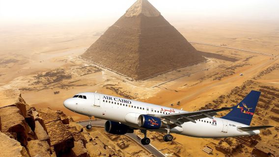 Da Hurghada: escursione di un giorno intero al Cairo in aereo