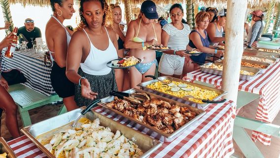 Saona Island Tour Catamaran Buffet Lunch & Full Day Trip