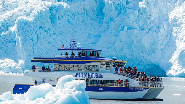 Pelayaran seharian di Taman Nasional Kenai Fjords
