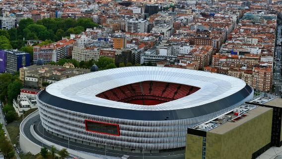 Bilbao - Billets pour le Stade San Mamés - Championnat d'Espagne et Ligue des Champions - Expérience immersive du football espagnol / Billet électronique inclus