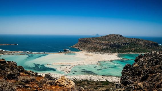 Chania: Tur Safari Jeep Balos 4x4 dari Kissamos + Salad Buah