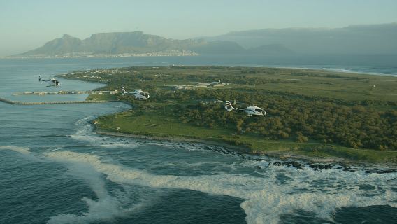 Robben Island By Air Scenic Helicopter Flight