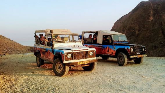 Eilat Mountains: Sunset Jeep Adventure to Mount Joash