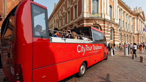 Toulouse: City Sightseeing Tour by Bus with Audio Guide