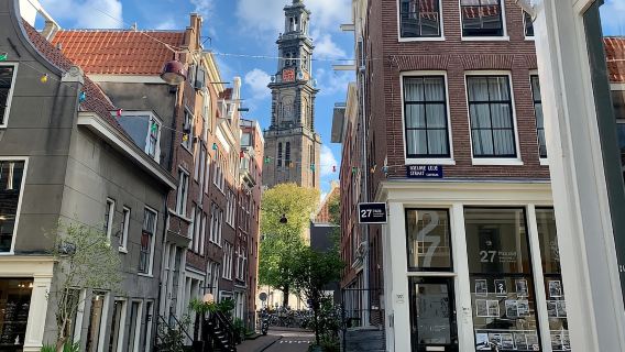 Amsterdam: Jordaan-Viertel-Tour mit deutschem Guide