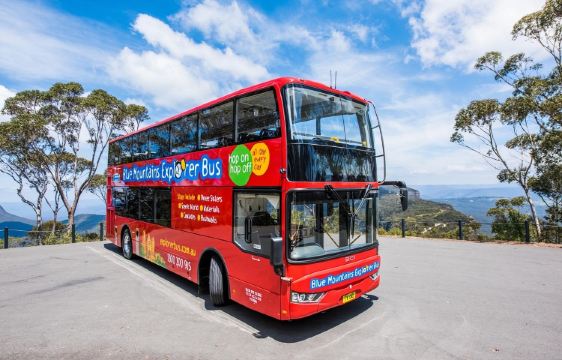 Sydney Blue Mountains National Park 1-hour sightseeing bus tour (Boomerang Pass)
