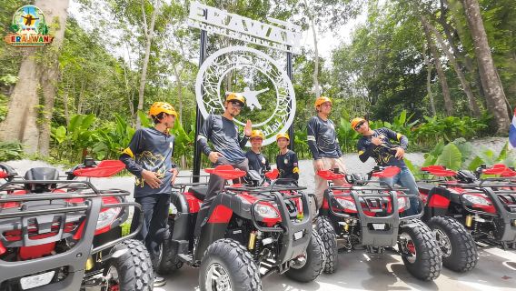 Phuket: Petualangan ATV Quad di Pegunungan dengan Pemandangan Laut Panorama