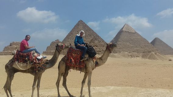 Best Adventure Tours Visit Giza Pyramids and ATV Quad Bike Ride in Desert