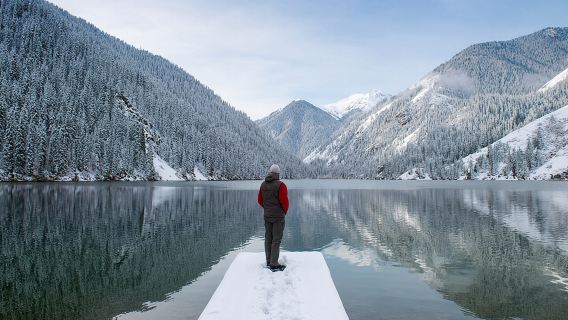 Private DayTour - Pearl Lakes Kolsai & Kaindy (Flooded Forest) via Charyn Canyon