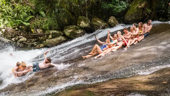 Gita di un giorno tra divertimento, cascate e foresta da Cairns