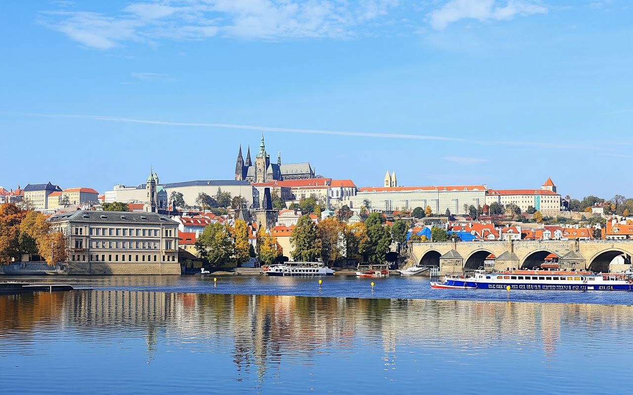 Crociera panoramica sul fiume Moldava a Praga
