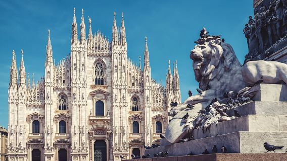 Milan City Sightseeing from Turin by high-speed train