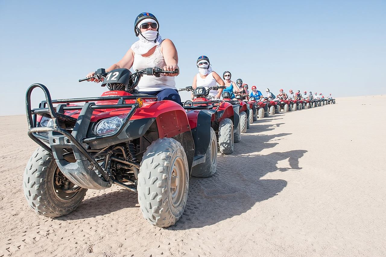 Super Safari Adventure: ATV Quad, Dinner & Camel Ride - Hurghada