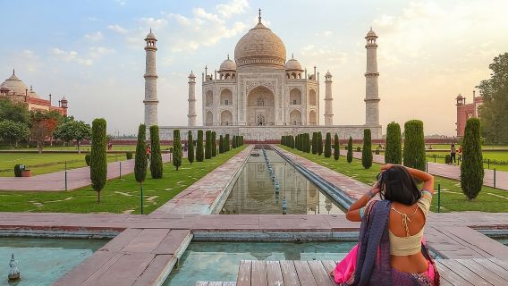 Tur Pribadi Taj Mahal dari Delhi dengan Mobil
