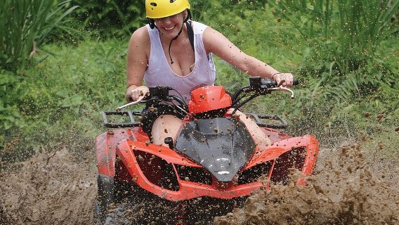 สัมผัสประสบการณ์ขับรถ ATV ส่วนตัวและเล่นชิงช้ากลางป่าในบาหลี อินโดนีเซีย