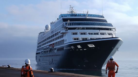 Kepulauan Ballestas dari TERMINAL PELAYANAN Pelabuhan San Martin