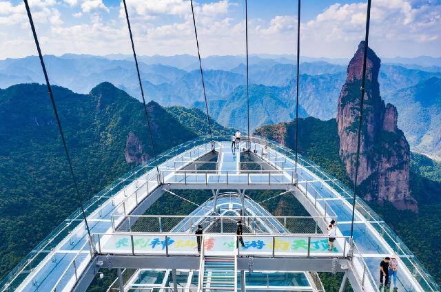 【包車遊】台州神仙居+如意橋+電梯上山深度一日遊｜不含門票