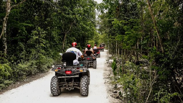Double Atv Tour In Cozumel And Cenote Jade