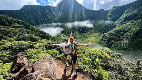 Randonnée à Saint-Kitts : Le plus haut sommet, le volcan Mont Liamuiga