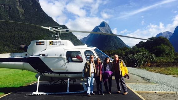 Wanaka: Milford Sound Scenic Helicopter Flight