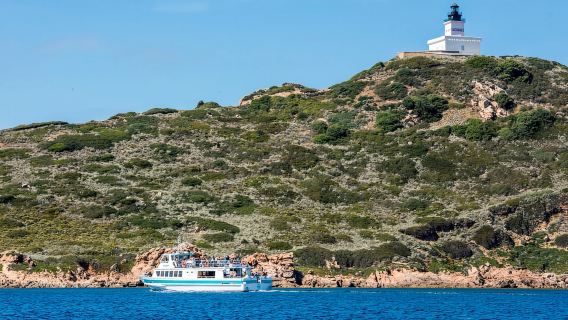 Depuis Ajaccio/Porticcio : excursion en bateau Ajaccio et Golfe des Sanguinaires
