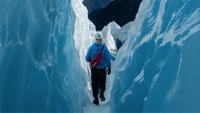 Turun Gletser Franz Josef di Pantai Barat Selandia Baru: Helikopter + Pemandu Wisata + Peralatan