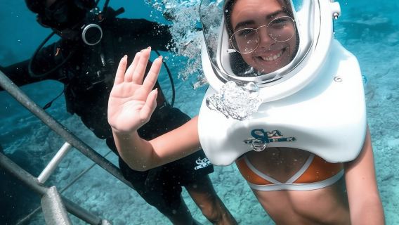 Boracay: Recorrido de isla en isla con almuerzo, buceo con casco y cuatrimoto