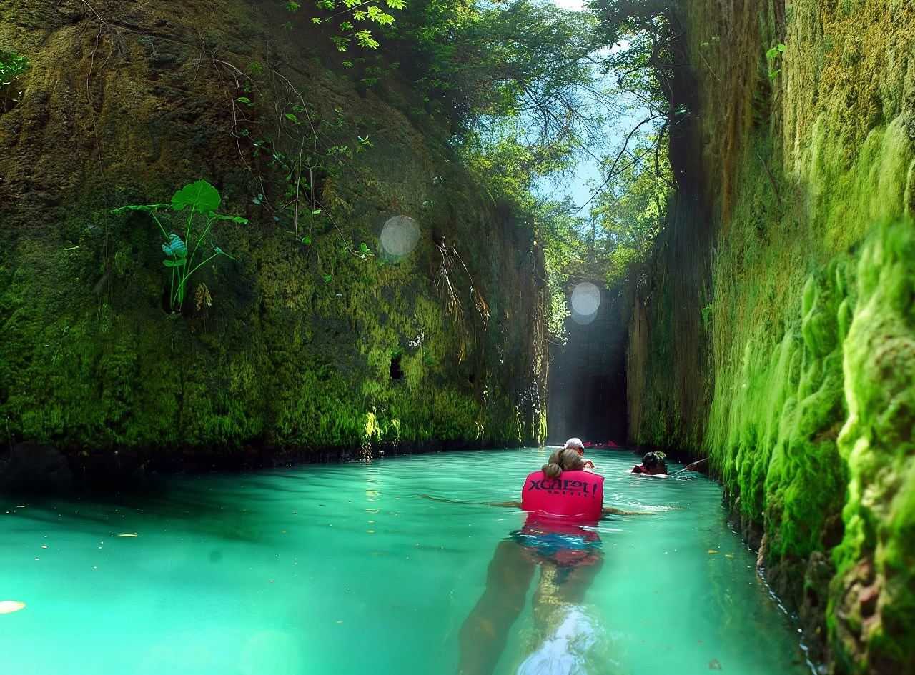 Underground River Adventure/Xcaret Park - Cancun, Mexico - Private Charter (admission ticket not included)