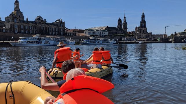 德累斯頓：橡皮艇之旅 Loschwitz - Radebeul