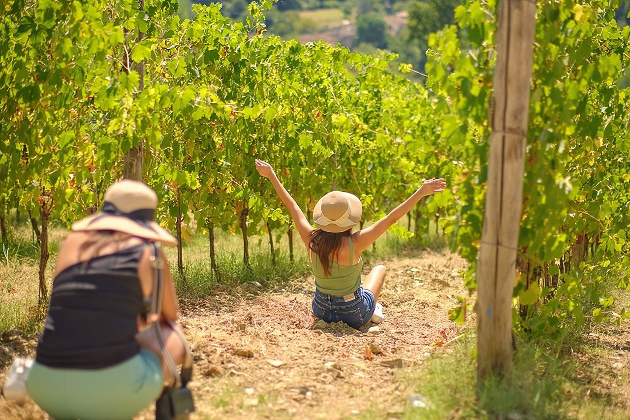 Fuga di mezza giornata tra i vigneti del Chianti da Firenze con degustazioni di vini
