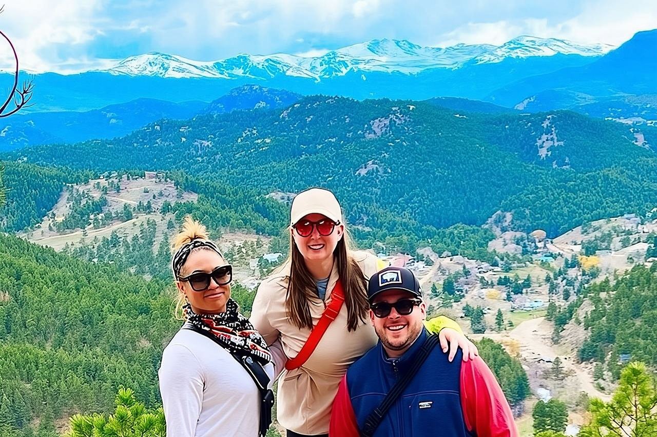 Guided Hiking Tour in Colorado Rocky Mountains View of Mt BlueSky
