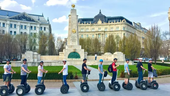 Tour guidato in Segway del centro di Budapest