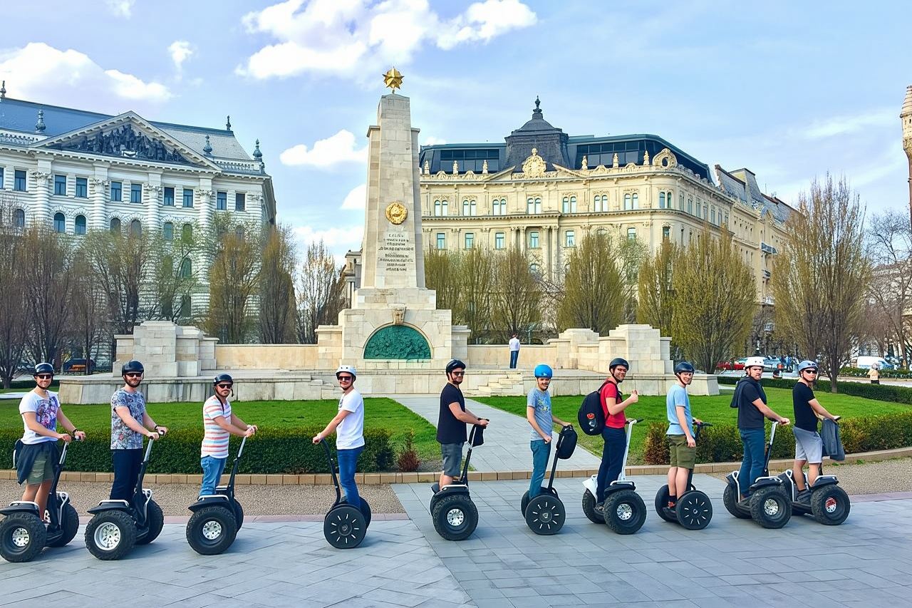 Rondleiding door het centrum van Boedapest met een Segway