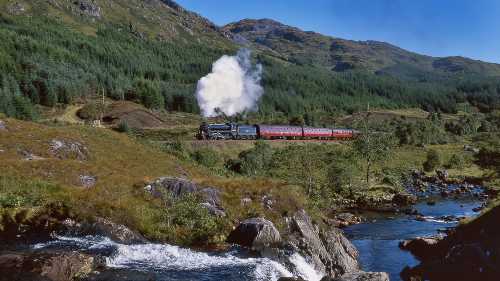Glencoe Valley + Jacobite Steam Train + Glenfinnan Viaduct