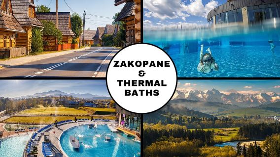 Krakow: Zakopane Tatras with Thermal Baths