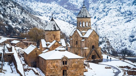 From Yerevan: Khor Virap Monastery, Winery & Birds Cave Tour